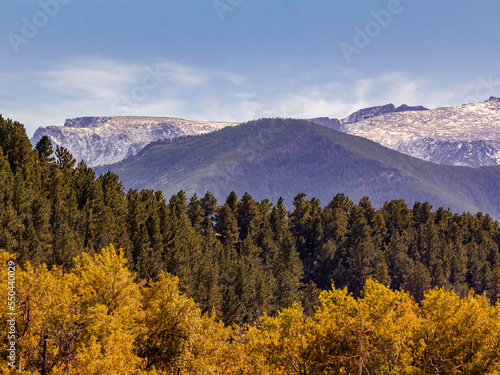 fall in the mountains