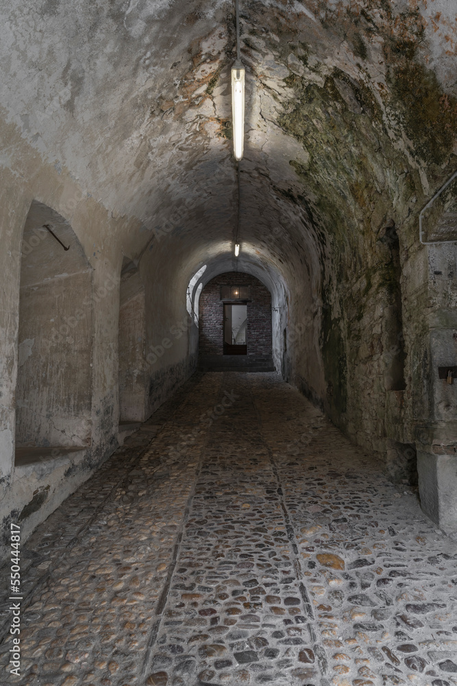 Obraz premium narrow alley in the town