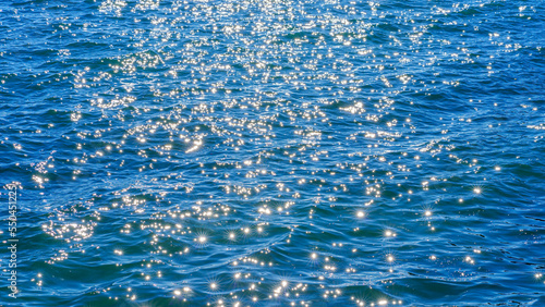 water sparkles in the sun l...