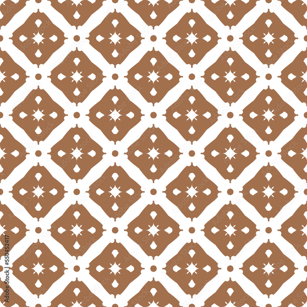 Naklejka premium Ornament pattern design template with decorative motif. repeat and seamless vector