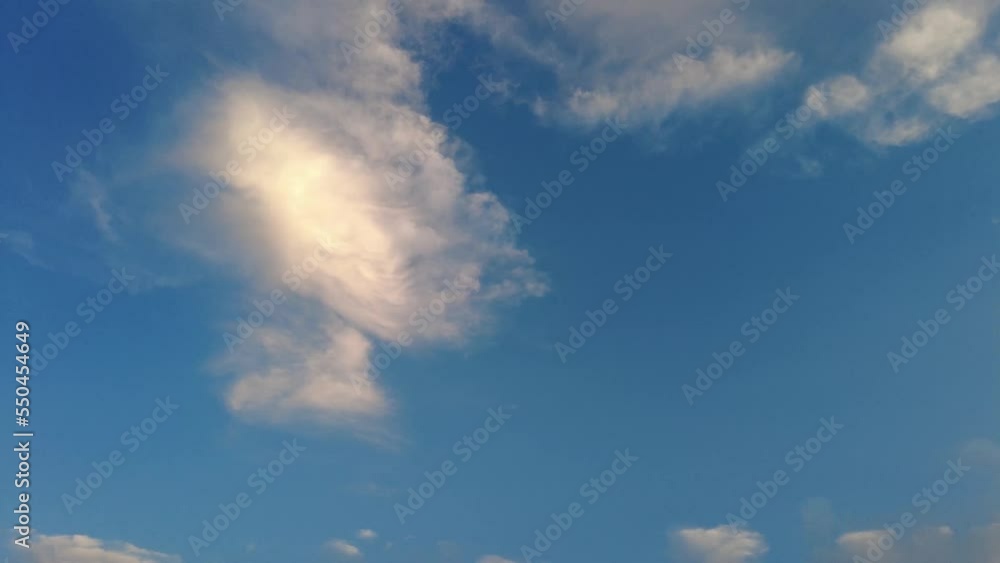 Blue-Sky Rotate | Sky Blue Rotation with Clouds | Turn Around Blue-Sky Rotate | Sky Blue Rotation with Clouds | Turn Around