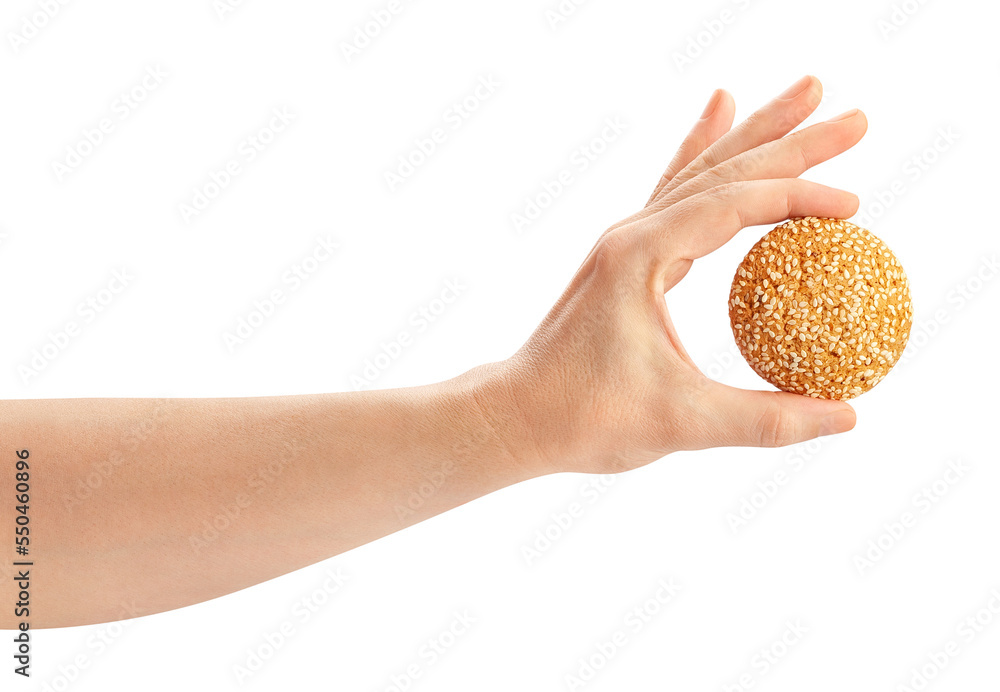 oat cookie in hand path isolated on white oat cookie in hand path isolated on white
