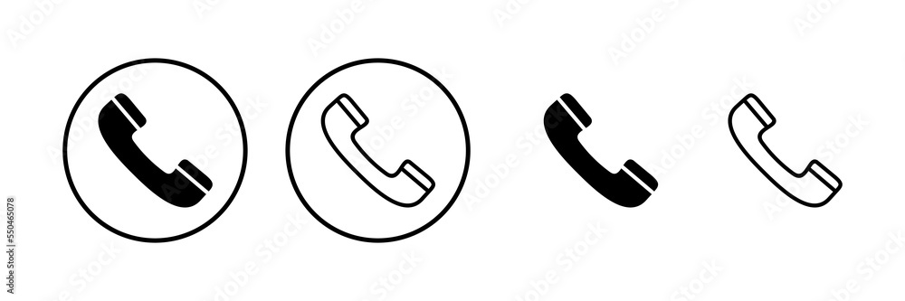 Call icon vector illustration. telephone sign and symbol. phone icon. contact us Call icon vector illustration. telephone sign and symbol. phone icon. contact us