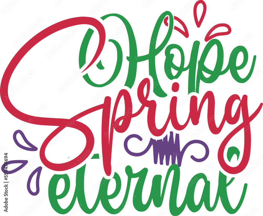 Fototapeta premium Spring SVG Design