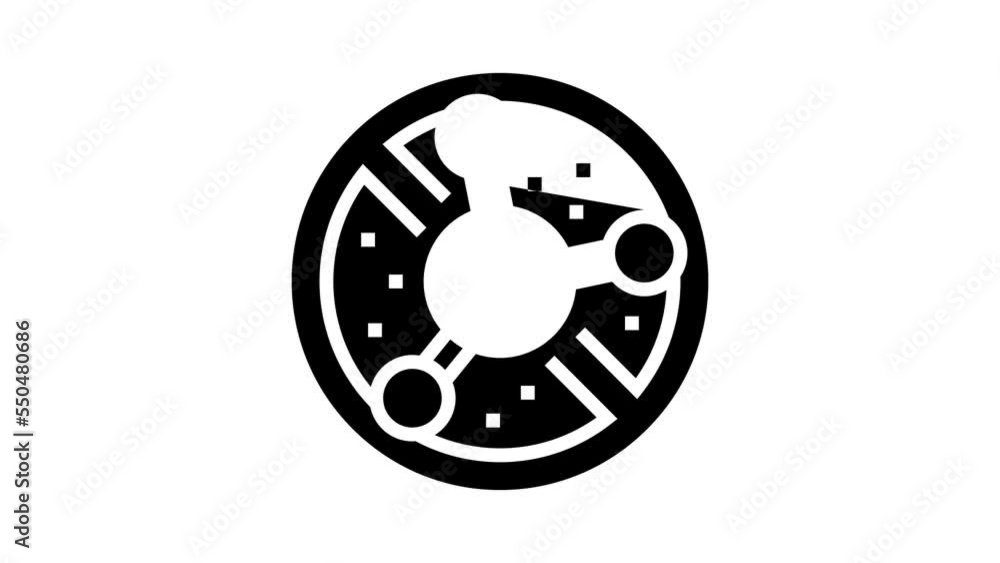 nitrate free cosmetic glyph icon animation nitrate free cosmetic glyph icon animation