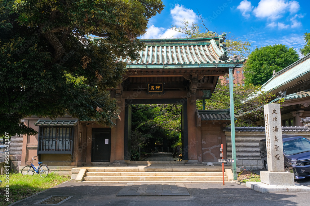 東京都文京区 湯島聖堂 仰高門