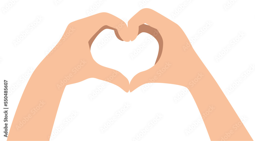 Hand with heart and other hand actions vector flat graphic design illustration Hand with heart and other hand actions vector flat graphic design illustration