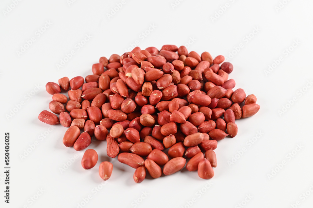 RED Peanuts in wooden Peanuts in a bowl isolated RED Peanuts in wooden Peanuts in a bowl isolated
