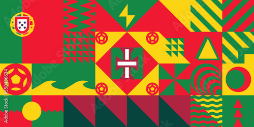 Portugal team, Football world cup 2022, Abstract