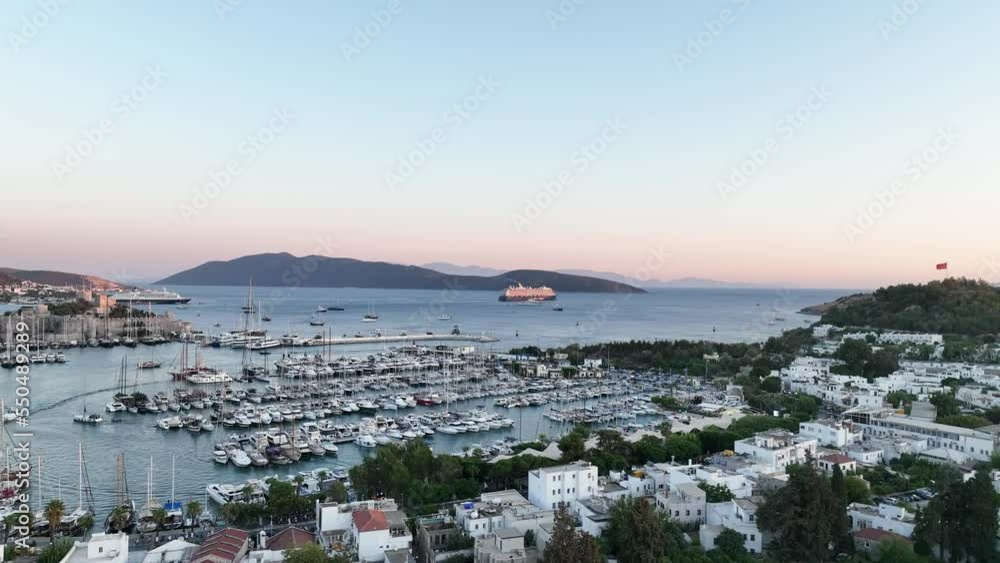 Bodrum Beach and Turquoise Coasts Drone Video, Bodrum Muğla, Türkiye (Turkey)
Bodrum Beach and Turquoise Coasts Drone Video, Bodrum Muğla, Türkiye (Turkey)
