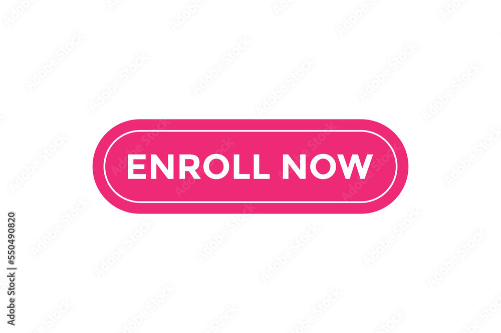 Enroll now button. web banner template Vector Illustration
Enroll now button. web banner template Vector Illustration