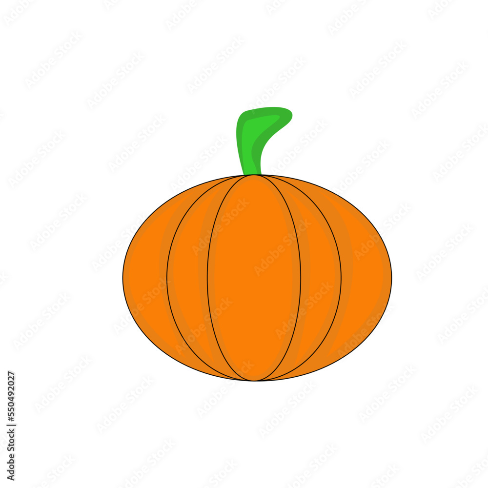 pumpkin isolated vector illustration pumpkin isolated vector illustration