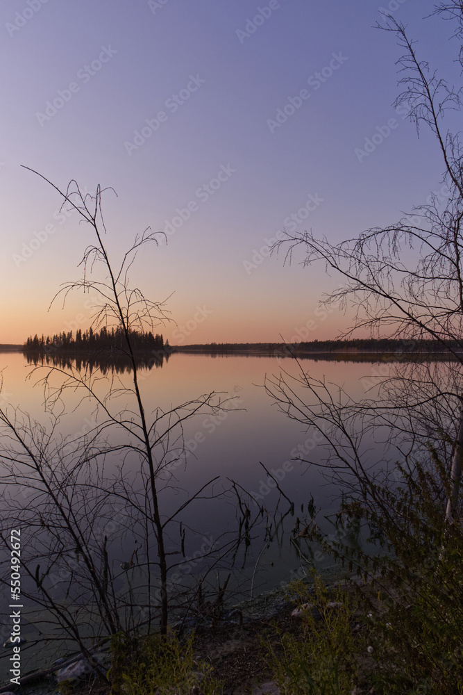 Beautiful Sunset at Astotin Lake Beautiful Sunset at Astotin Lake