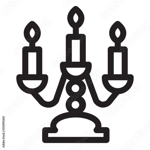 Candlestick Candle Antique Decoration Old Holder Candelabrum