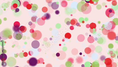 Background pattern abstract design texture. Seamless. Theme is about circle, soft, sparkles, decoration, abstract, translucency, inspiration, colorful, lights, blurry, color, wall, sequins