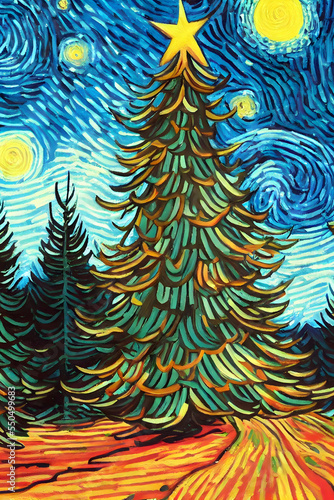 abstract background with stars, Made by AI