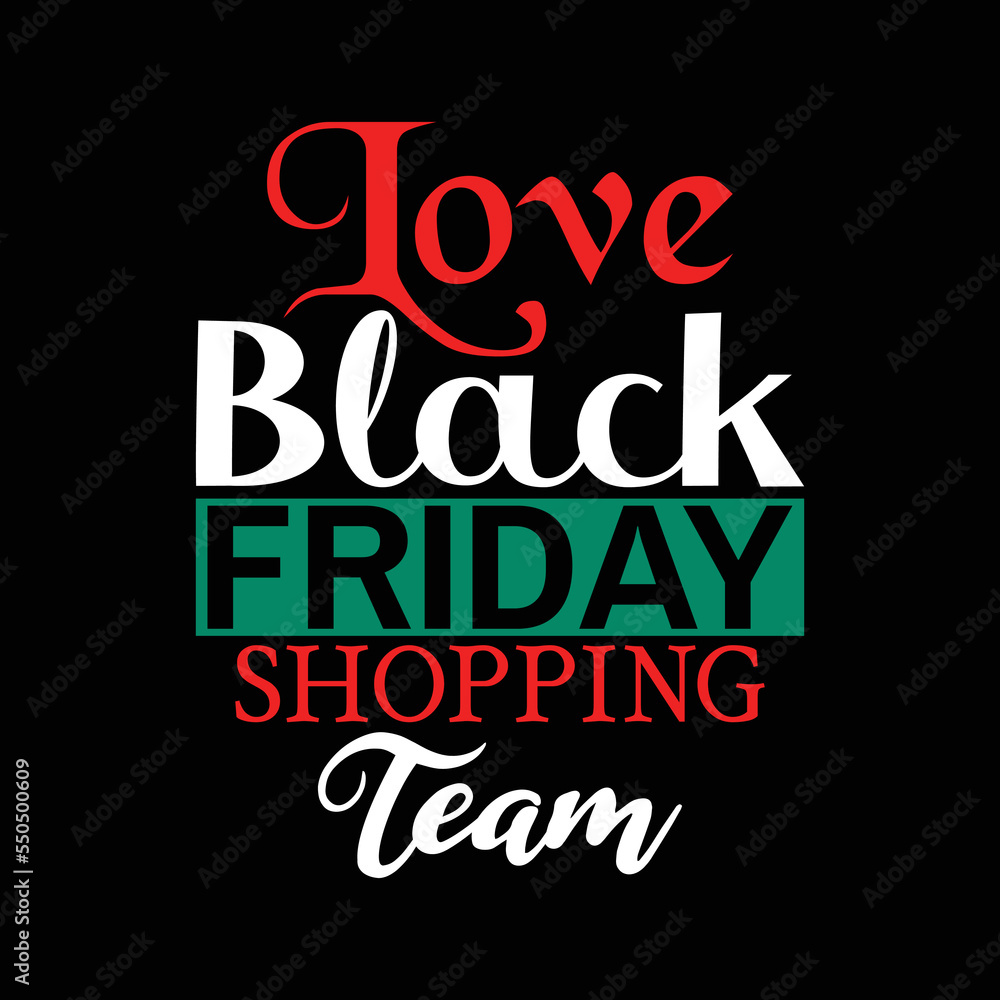 Obraz premium BLACK FRIDAY T-SHIRT DESIGN