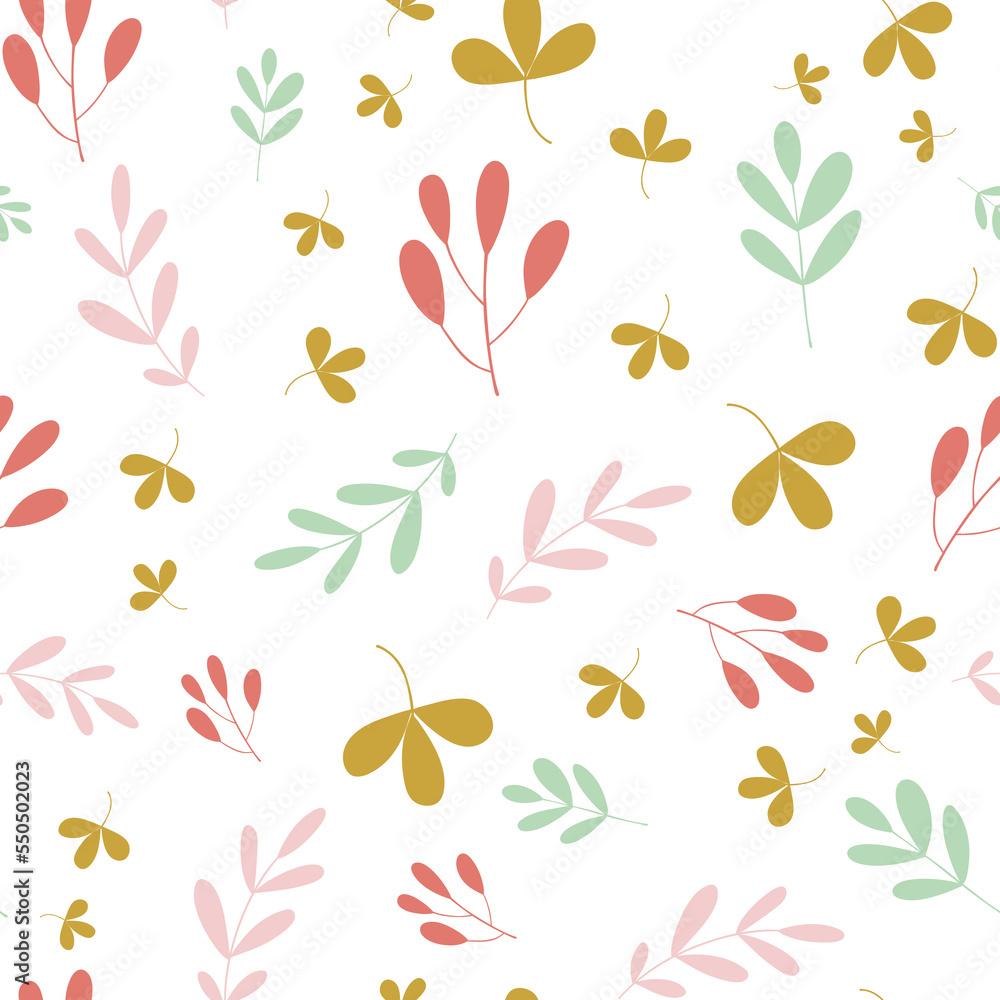 Floral vector seamless pattern. Perfect for modern wallpaper, fabric, home decor, and wrapping projects. Floral vector seamless pattern. Perfect for modern wallpaper, fabric, home decor, and wrapping projects.