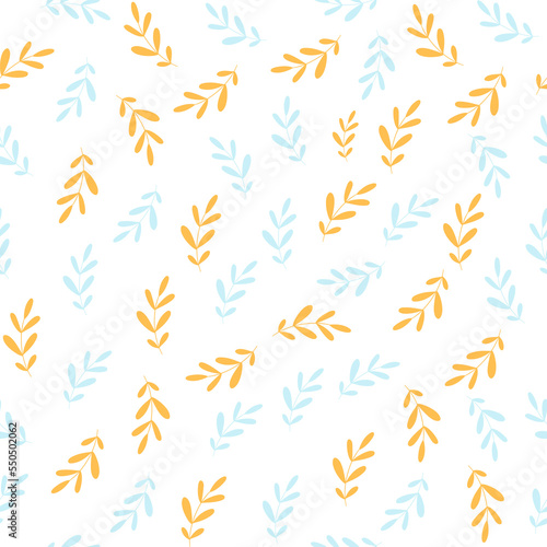 Floral vector seamless pattern. Perfect for modern wallpaper, fabric, home decor, and wrapping projects.