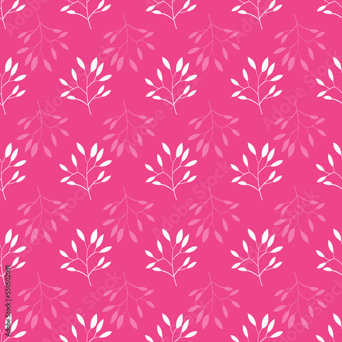 Floral vector seamless pattern. Perfect for modern wallpaper, fabric, home decor, and wrapping projects.