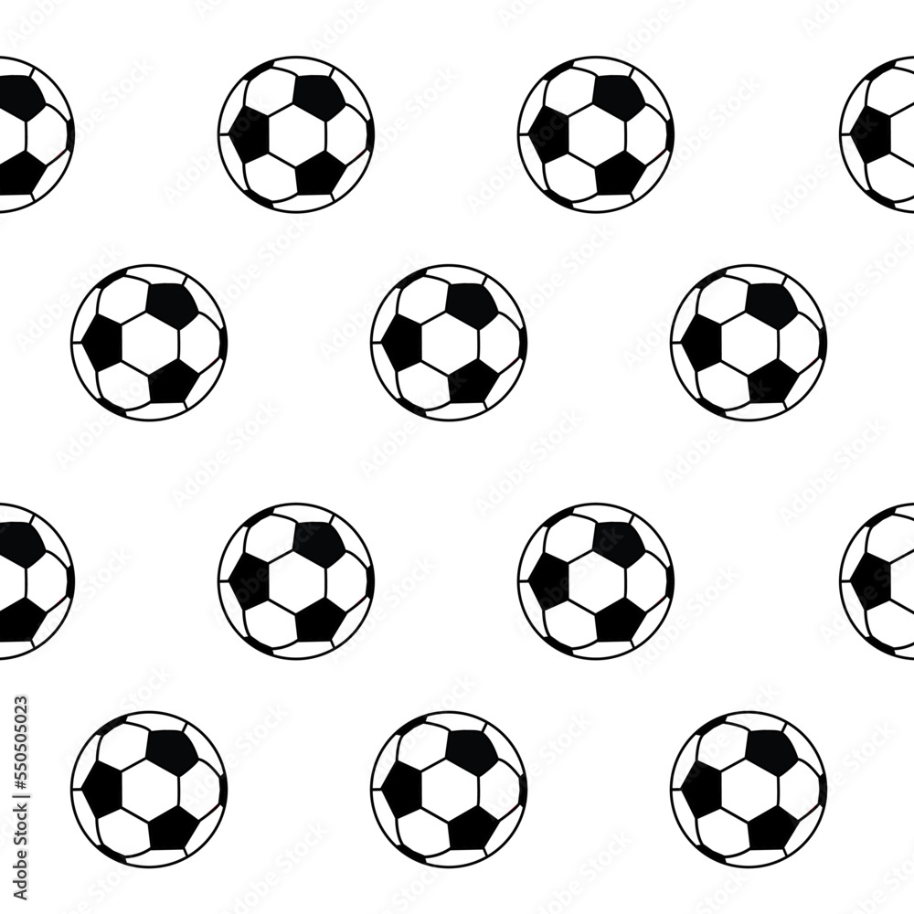 Obraz premium Soccer pattern