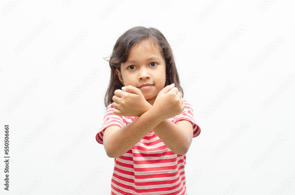 happy smilling asian little girl pose cheerfully with happy surprised expression happy smilling asian little girl pose cheerfully with happy surprised expression