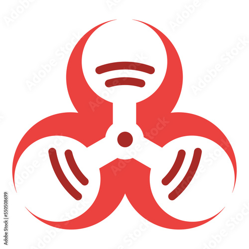 biohazard virus infection medical icon