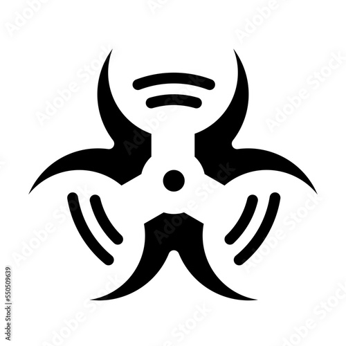 biohazard virus infection medical icon