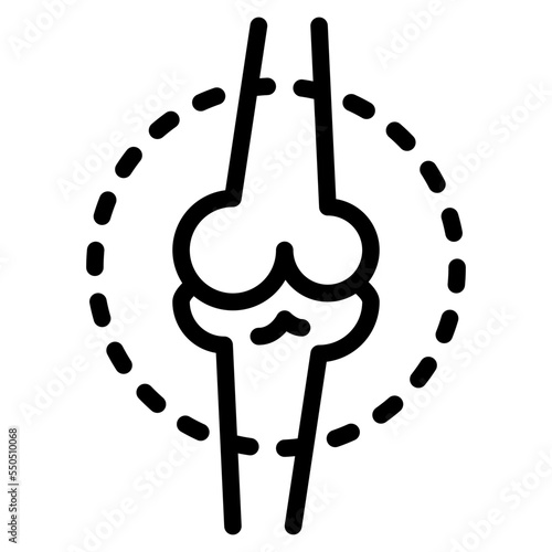 bone disease treatment medical icon
