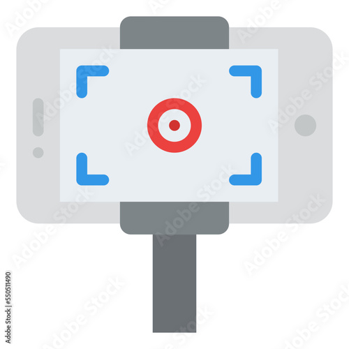 video record clip vlog icon