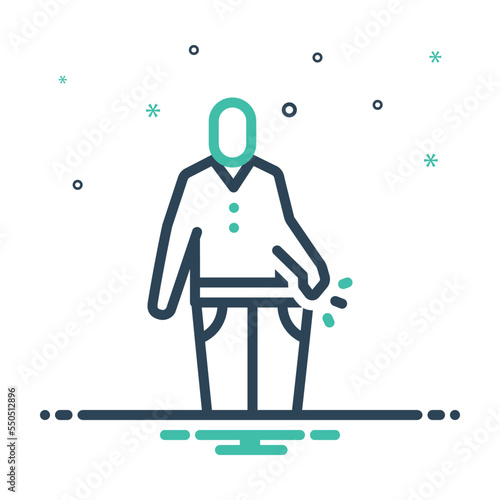 Mix icon for loose