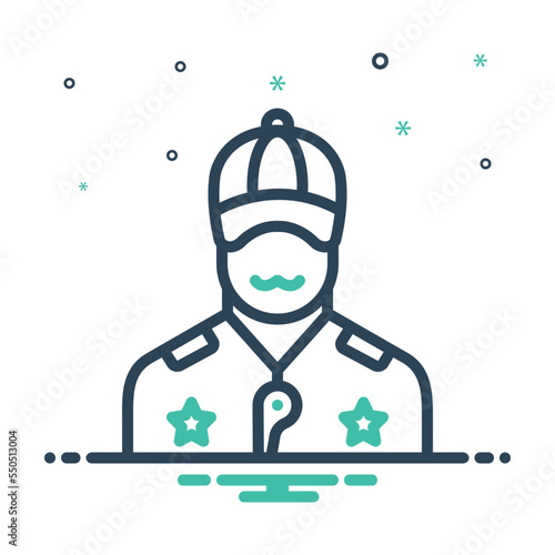 Mix icon for coach