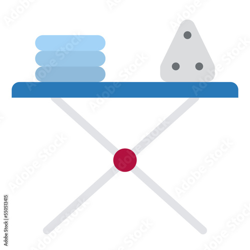 iron ironing board icon