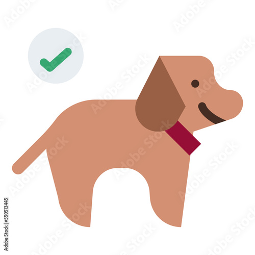 pets allowed pet friendly animals icon