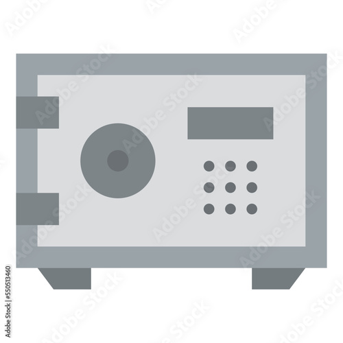 safe safety box icon