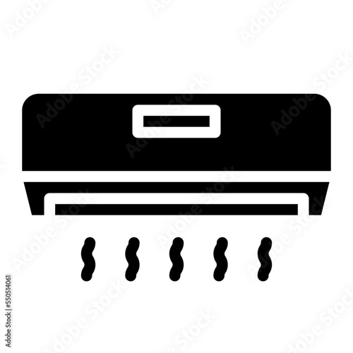 air condition electronics machine icon