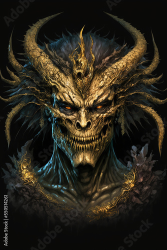 Dark Dragon Zombie Monster