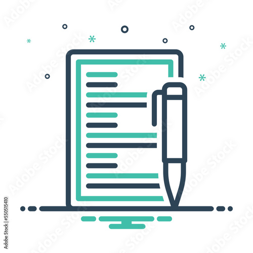 Mix icon for briefing