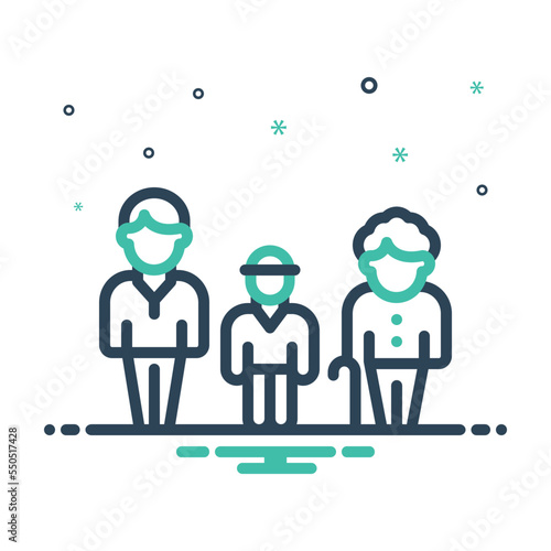Mix icon for generation