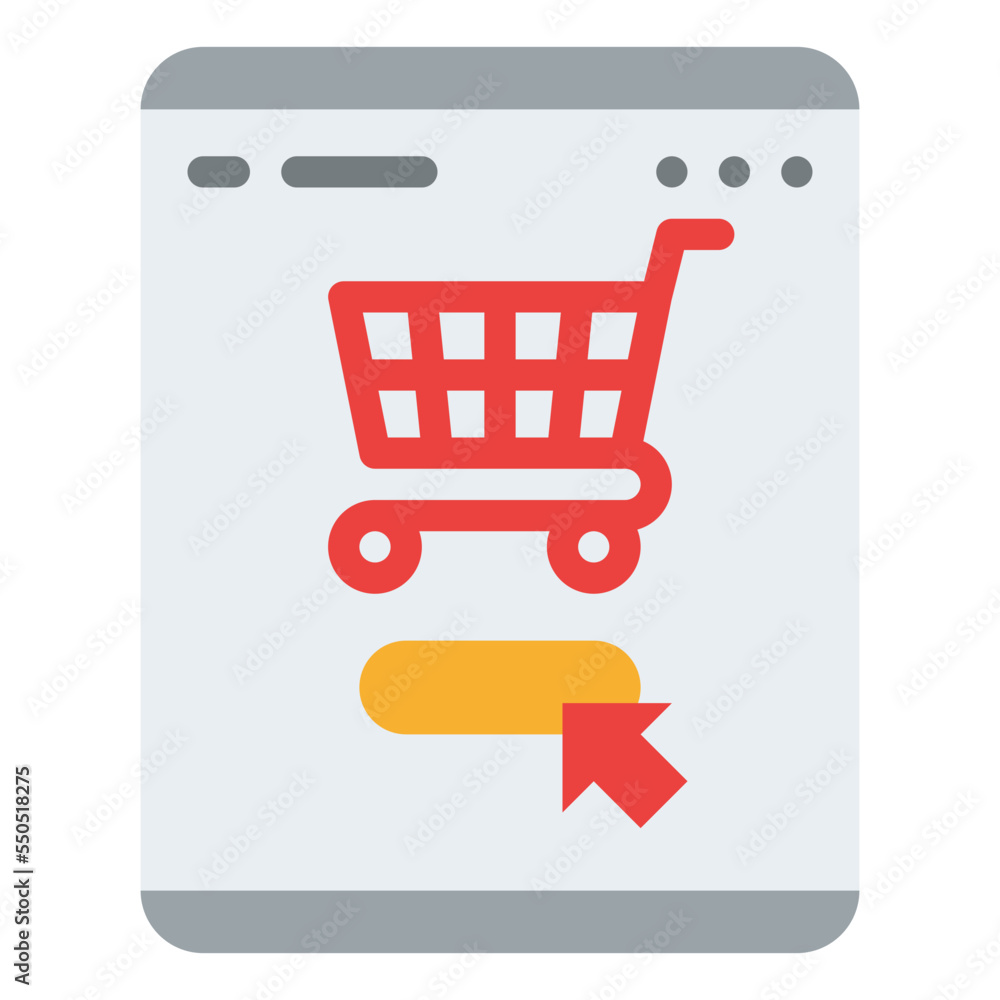 ecommerce platform ipad click buy icon ecommerce platform ipad click buy icon