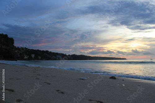 sunset at the beach