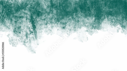 Green watercolor background for textures backgrounds and web banners design 