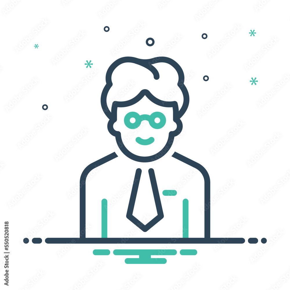 Mix icon for person Mix icon for person