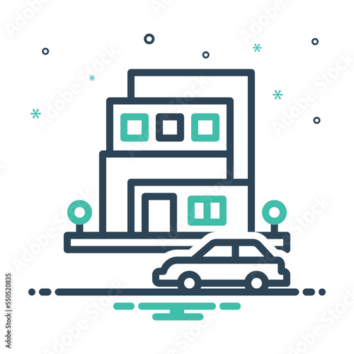 Mix icon for realty 