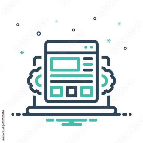 Mix icon for cms