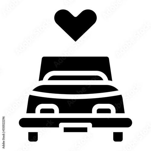just married car transportation honeymoon icon