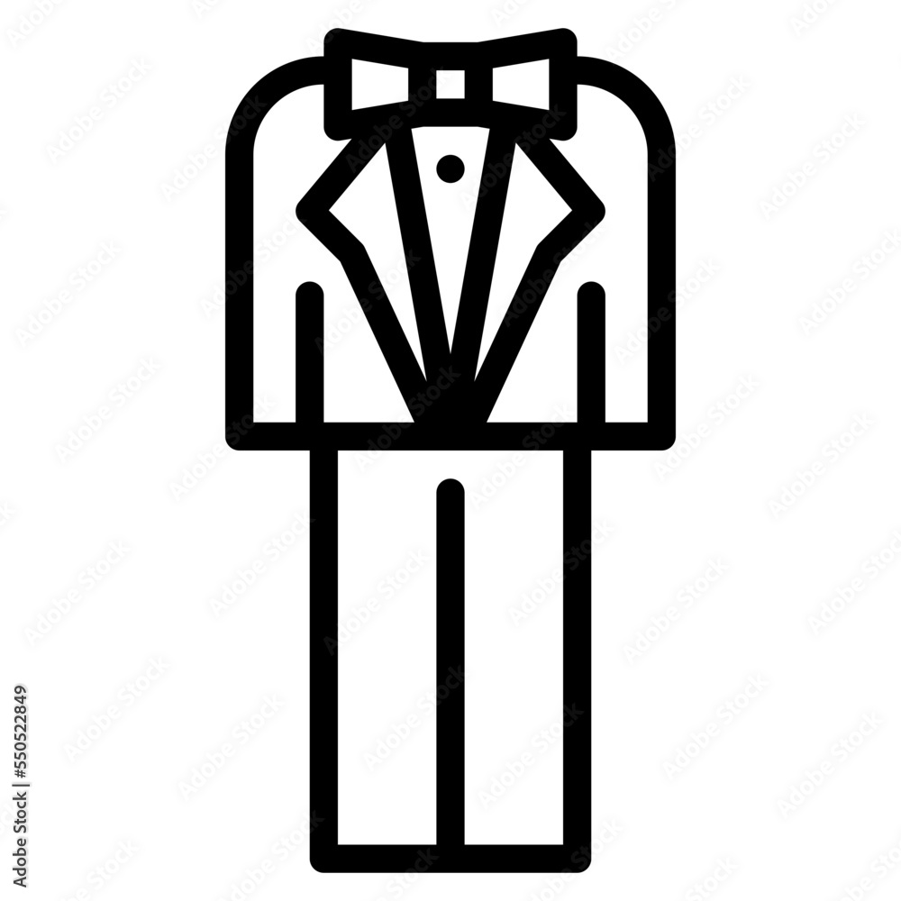 tuxedo suit man wedding icon tuxedo suit man wedding icon