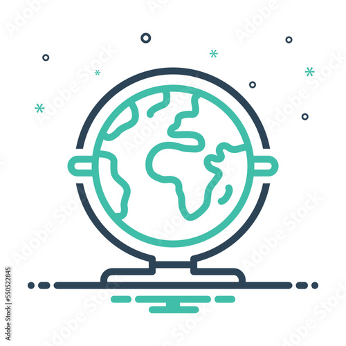 Mix icon for earth