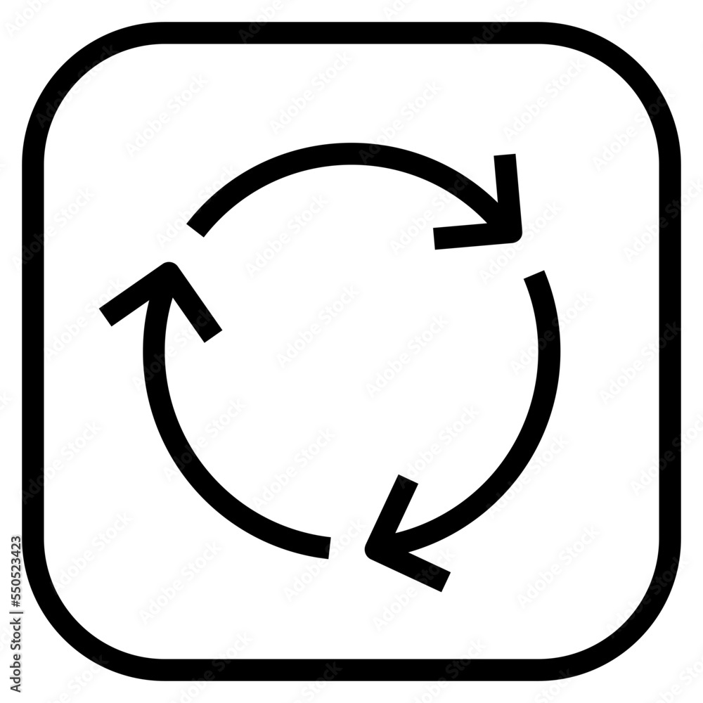 recycle outline icon recycle outline icon