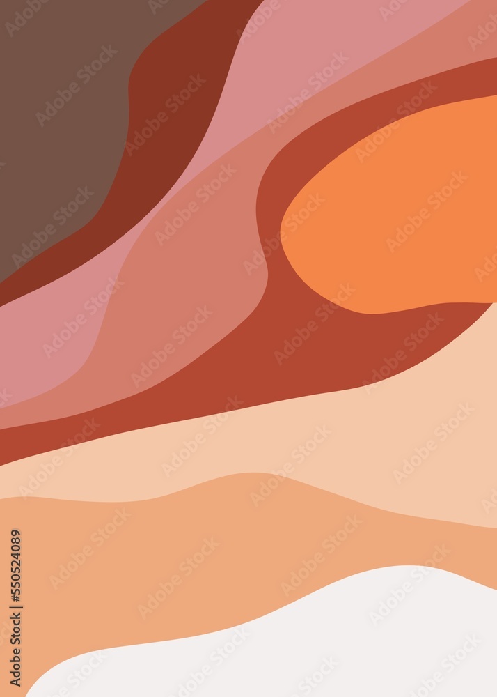 Boho Abstracts Background Boho Abstracts Background
